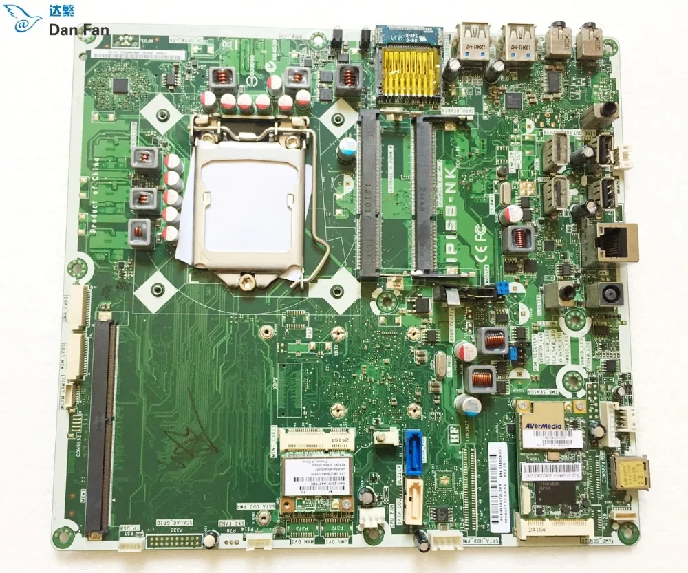 688939-001 аккумулятор большой емкости для hp Omni 220 материнская плата AIO IPISB-NK REV; 1,05 LGA1155 материнская плата полностью протестировано работы