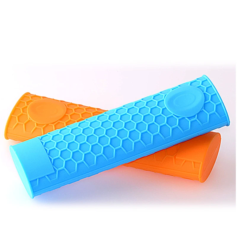 Нескользящая силиконовая ручка для кастрюль держатель ручки нескользящая