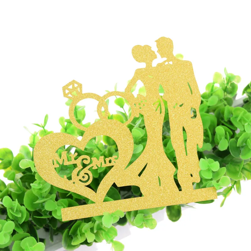 Блестящий топ для свадебного торта невесты и жениха|cake flags|mr & mrs cakecake baking |