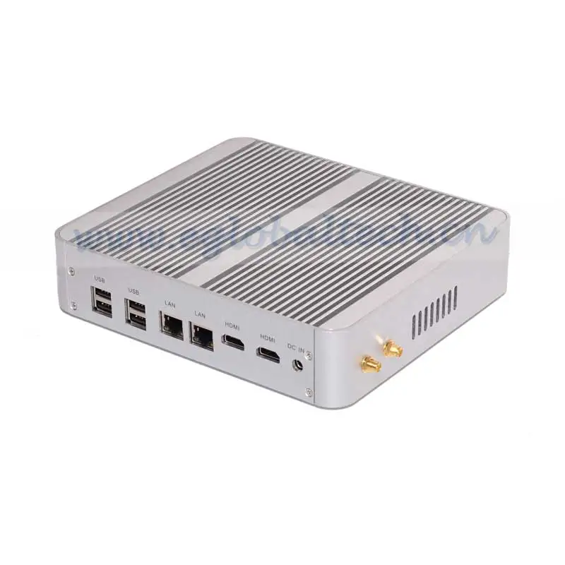 Eglobal Intel Core i7 5500U неттоп мини ПК настольный компьютер Intel graphics HD 5500 безвентиляторный Intel Nuc Minipc 2LAN 2HDMI