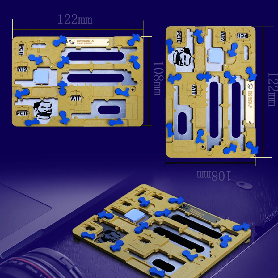 Механик MR-X Взрывозащищенная Материнская плата Процессор NAND отпечаток пальца Ремонт печатной платы Держатель приспособление для iPhone XR/Xs Max/X