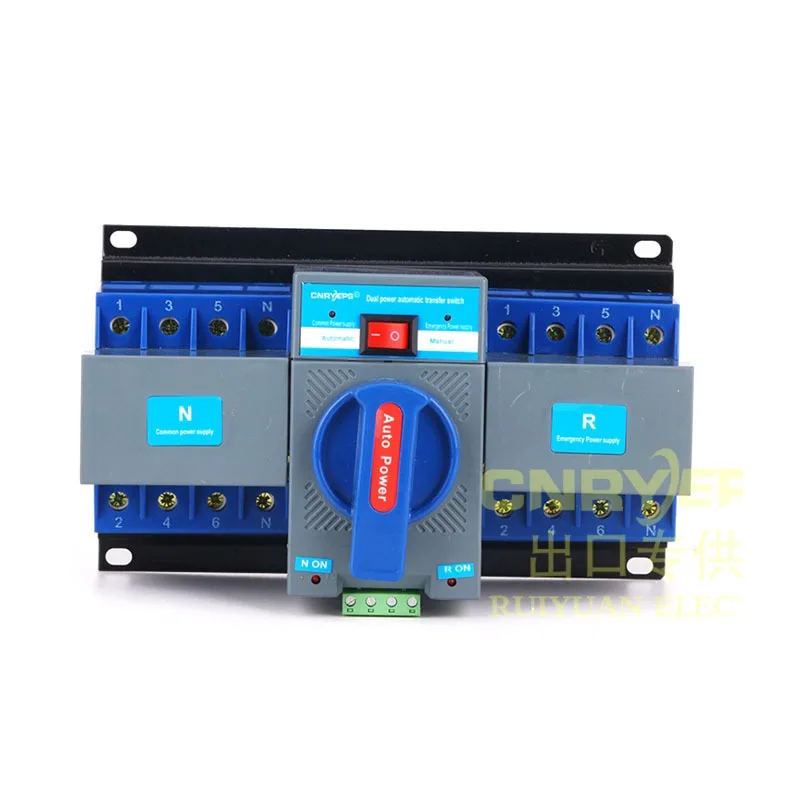 

Both Power Supply Automatic manual transfer Change-over Switch 4P 380V Exit Mini Type circuit mcb breaker