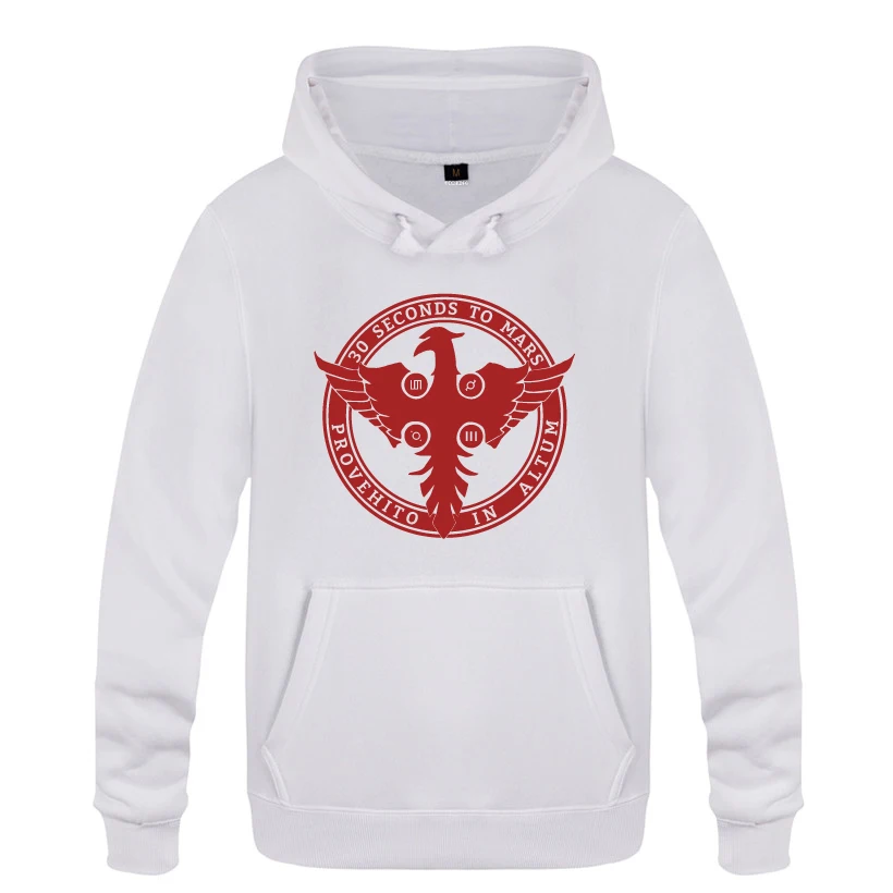 

30STM 30 Seconds To Mars Sweatshirts Men 2018 Mens Hooded Fleece Pullover Hoodies