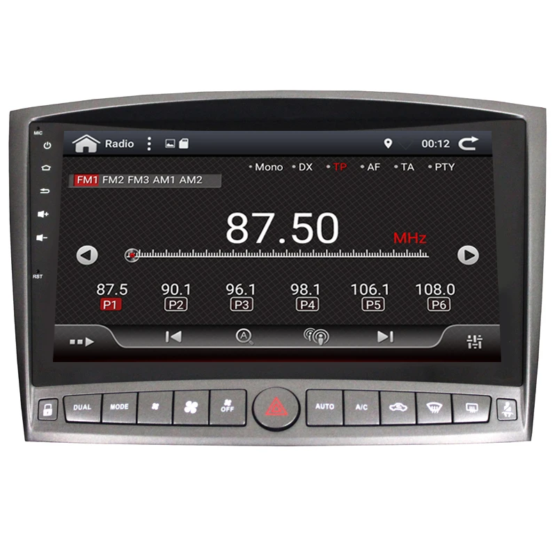 Android 6 0 четырехъядерный HD 1024*600 10 1 &quotбольшой экран автомобильный DVD GPS Радио стерео