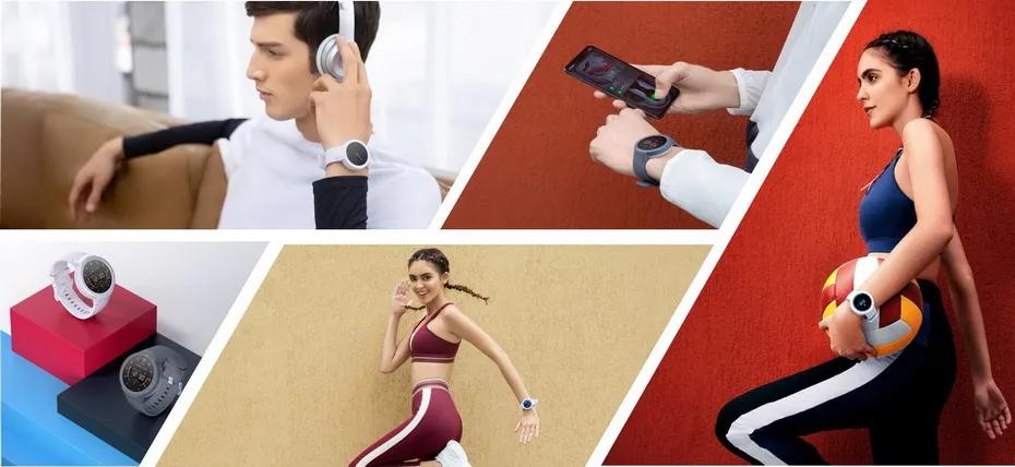 Huami Смарт-часы AMAZFIT Verge Lite английская версия 20 дней Срок службы батареи 1,3 дюймов AMOLED экран Встроенный gps монитор сердечного ритма