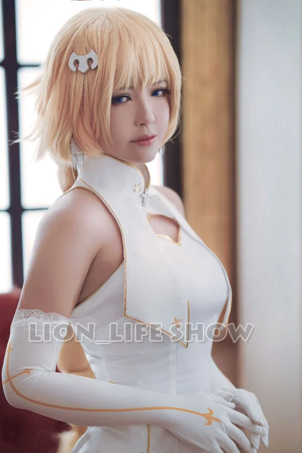 Судьба апокрифа FGO d'Arc Alter косплэй костюм Cheongsam Chipao пикантные разделение платье| |