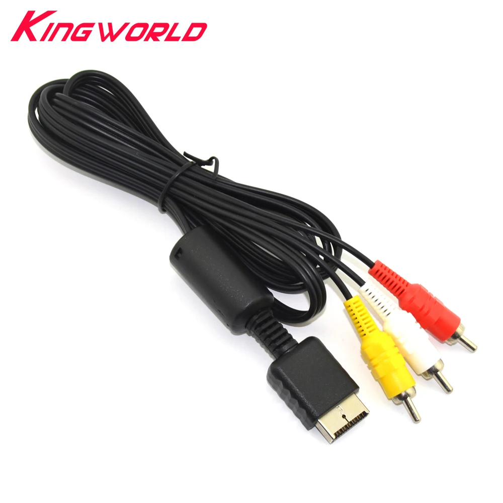 Высокое качество Аудио Видео AV кабель к RCA для PlayStation PS2 PS3 Sony Full needle|av cable for ps3|cable