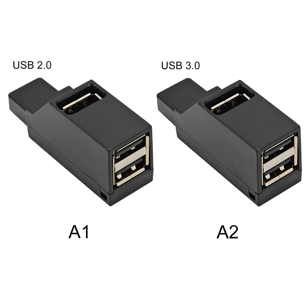 Портативный высокоскоростной USB концентратор с 3 портами тонкий разветвитель для