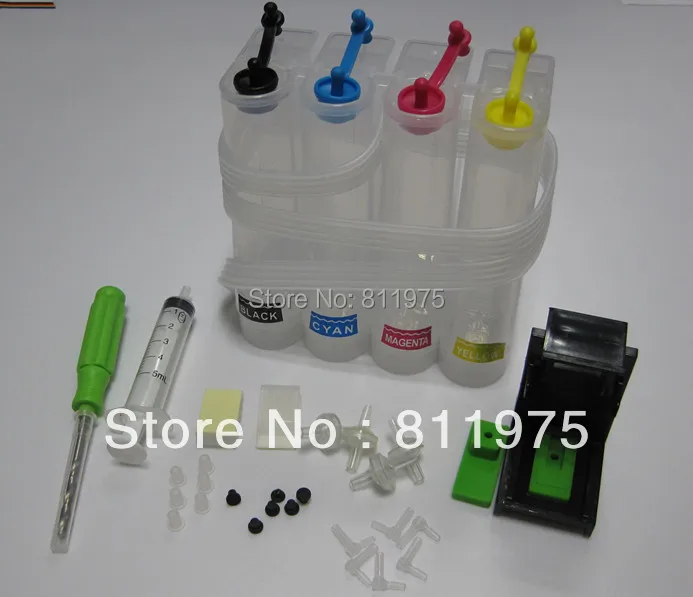 Система непрерывной подачи чернил универсальная модель набор СНПЧ с