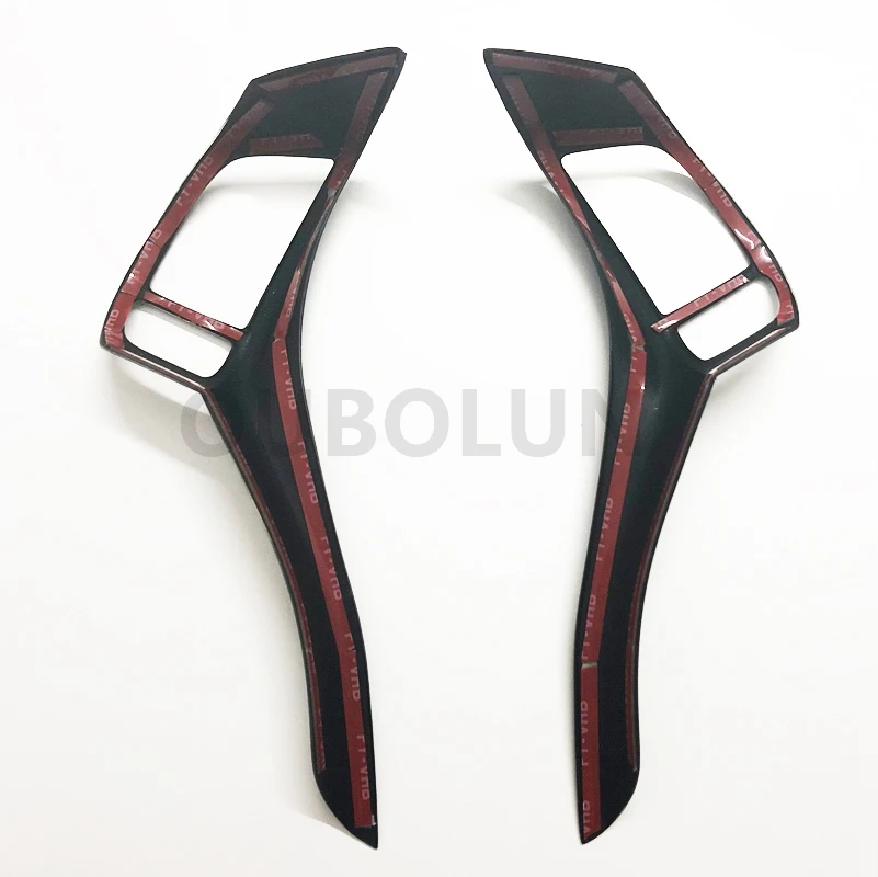 OUBOLUN для Nissan qashqai j11 Teana ABS углеродное волокно вид на руль кнопка включения крышки наклейки аксессуары отделка
