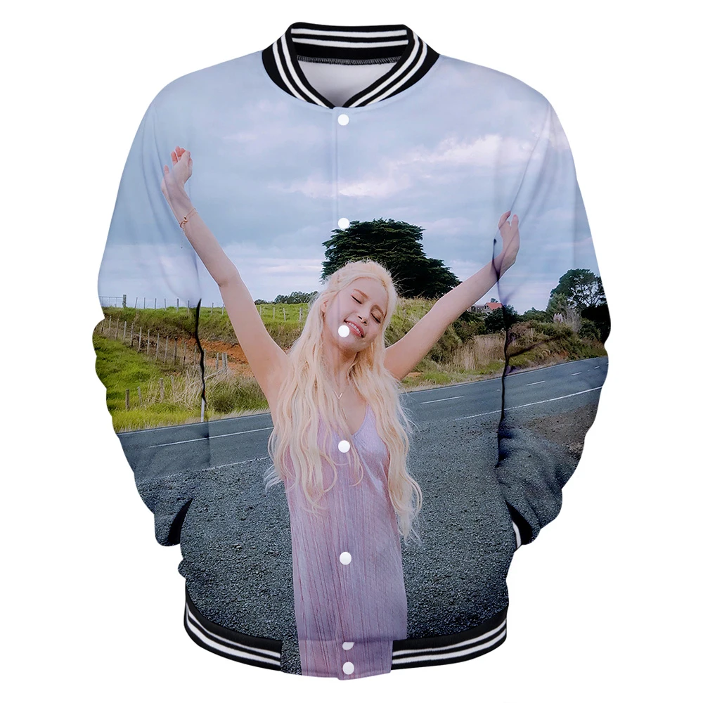 Бейсбольные куртки MAMAMOO с 3D принтом для мужчин и женщин модная куртка длинным