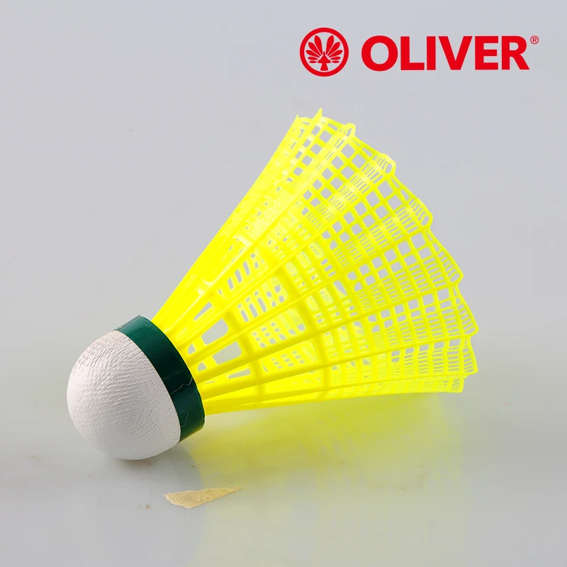 Liver нейлоновый волан желтый 6/упаковка|nylon shuttlecock|shuttlecock speedyellow shuttlecock |