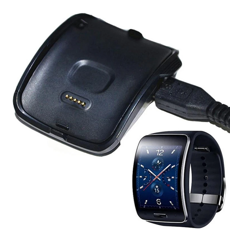 Зарядное устройство USB док-станция для Samsung Galaxy Gear S Smart Watch SM-R750 FM | Электроника