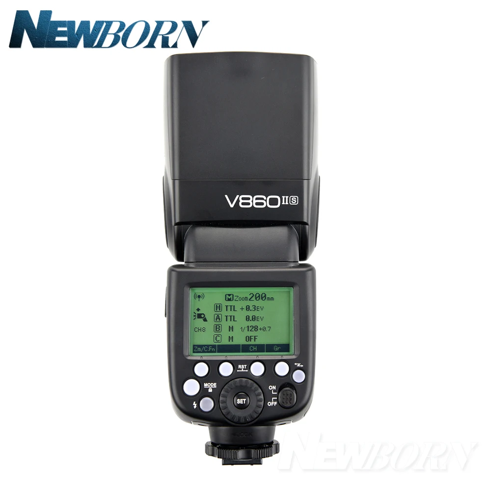Godox v860ii s литий ионный аккумулятор Вспышка Speedlite TTL HSS 1/8000s с Xpro беспроводной