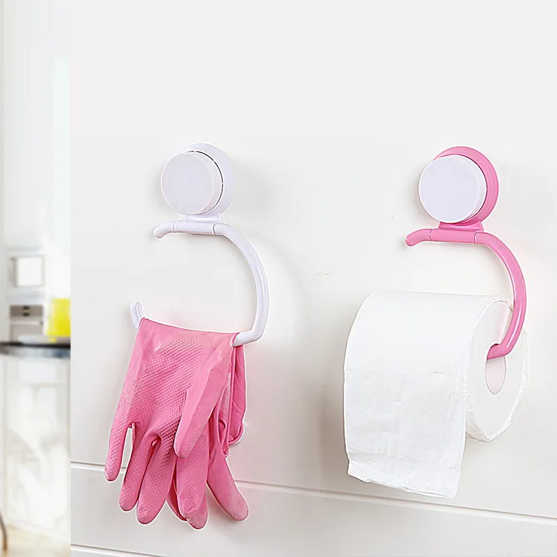 Высокое качество мощный присоска бумажные держатели Вакуумная для ванной