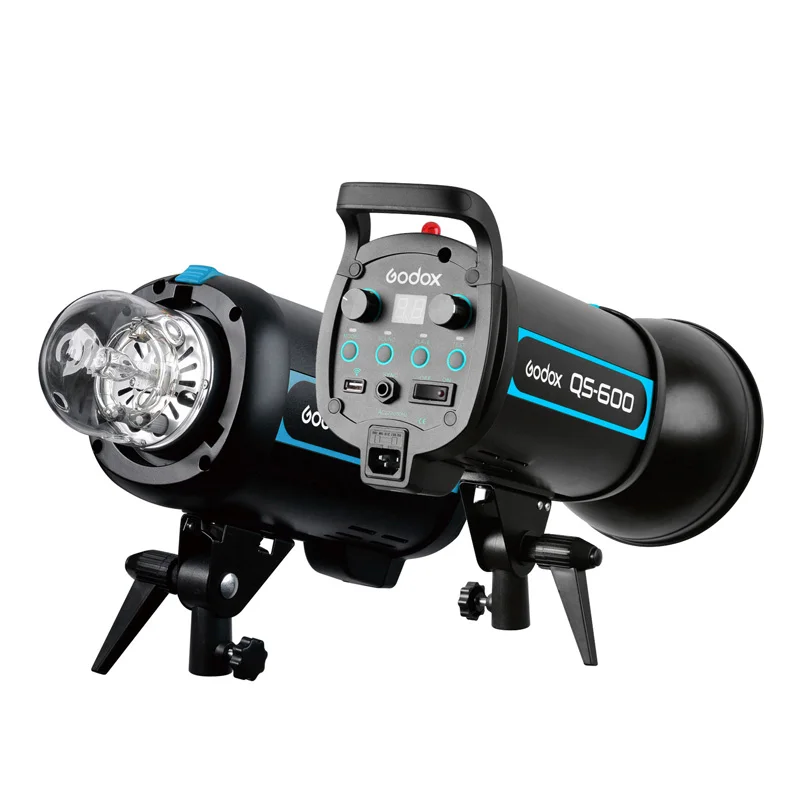 Бесплатная DHL Godox QS600 110 V 220 600 Вт 600WS флэш-Стробоскоп gn76 для фотостудии 150