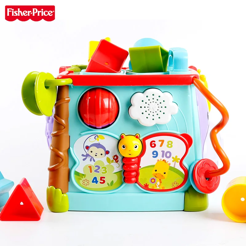 Fisher-Price пианино обучающая музыка маленькие дети Пианино музыкальные инструменты Малыш Развивающие игрушки для детей подарок на день рождения