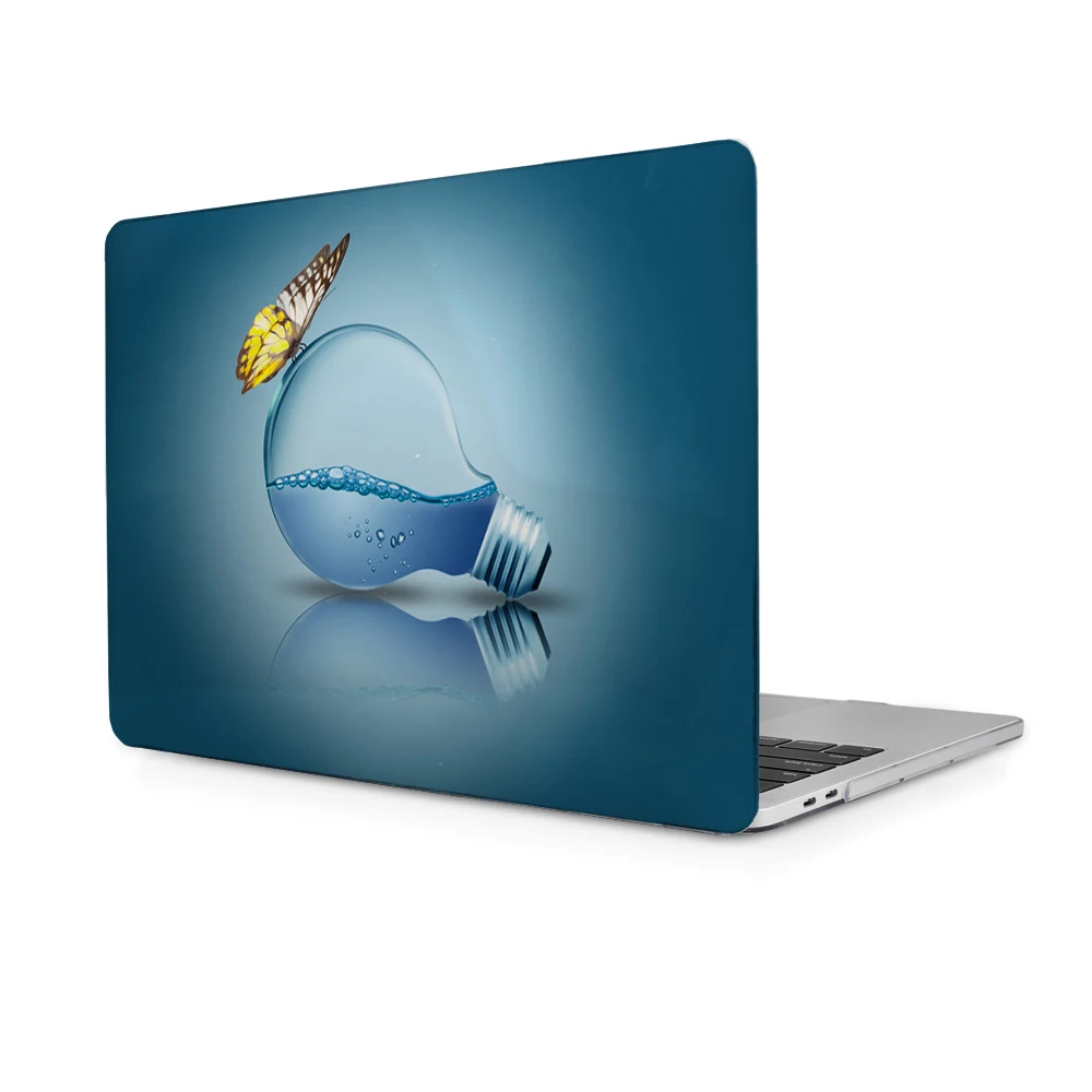 Для MacBook Pro 12 13 15 retina кристально чистый чехол для ноутбука Apple MacBook Air 11,6 13,3 дюймов Pro 1" 15" Touch Bar