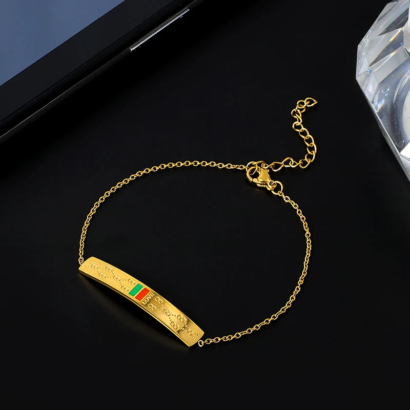 Браслеты-талисманы из нержавеющей стали для мужчин и женщин модные браслеты