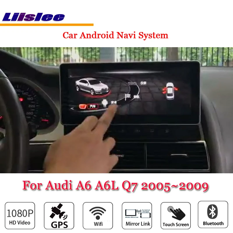 Android 7,0 автомобильный Радио gps навигация Мультимедиа dvd-плеер для Audi Q7 4L 2005~ 2010 MMI WiFi BT Аудио Видео система
