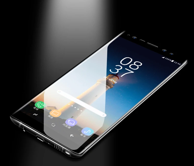 4D изогнутое полное покрытие Закаленное стекло пленка для samsung note 8 9 S8 S9 plus стекло для Galaxy note 10 pro s7 s10 5g защита экрана