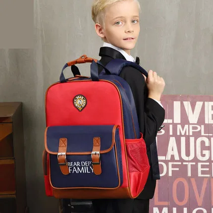 Детские ортопедические рюкзаки MIWIND водонепроницаемые школьные сумки высокого