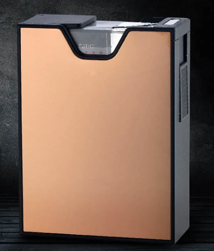 

USB Lighter cigarette case for 20 cigarettes pack
