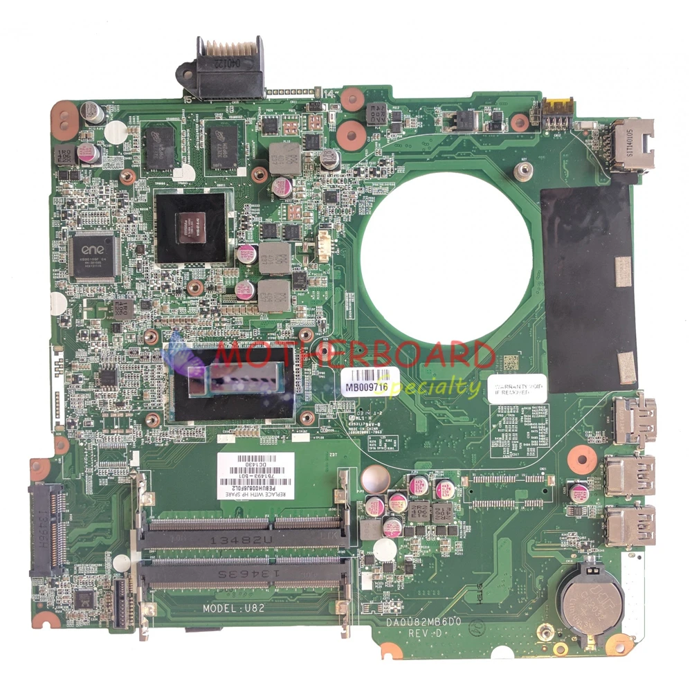 Vieruodis для HP Pavilion 15 N n 265tx n264tx материнская плата ноутбука с i7 4500U 1 8 GHz 840M 2G GPU 751493 501