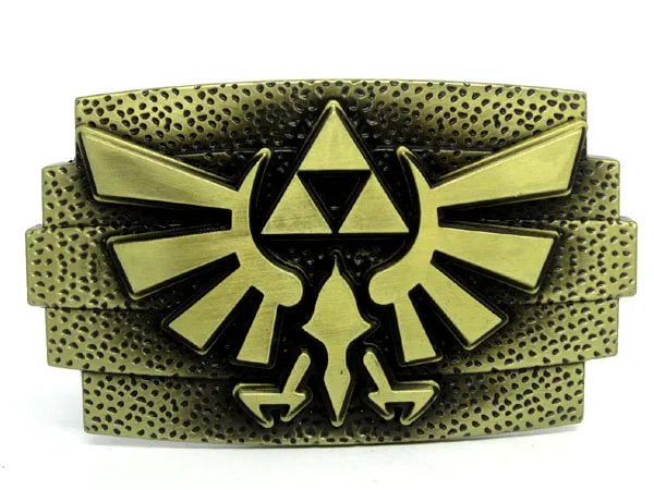 Бронзовая Zelda трехформенная игровая пряжка|belt buckle|bronze belt bucklebuckles buckles |