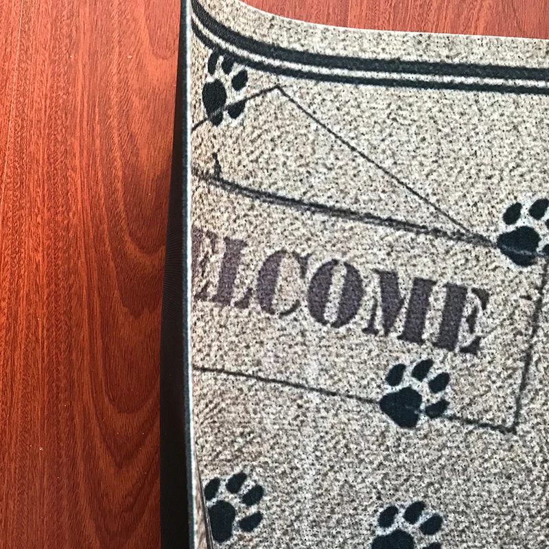 Индивидуальный дверной коврик смешной для входной двери коврики собаки