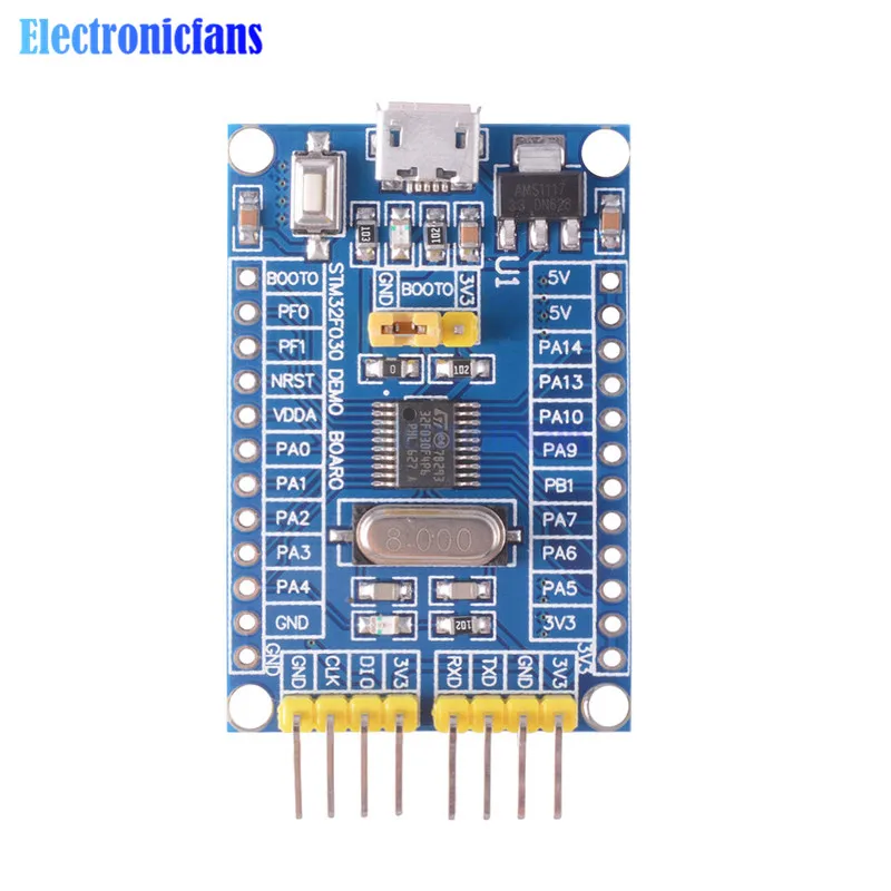 Малый системный блок STM32F030F4P6 48 МГц s разветвительная плата стандартная 32 битная
