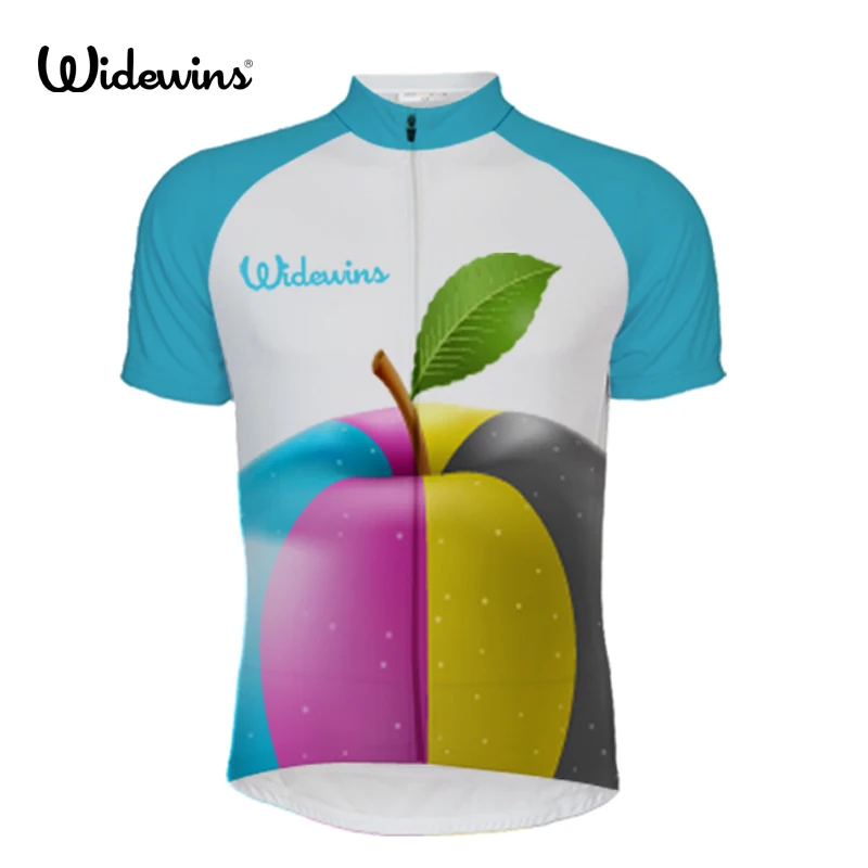 Apple cool дизайн widewins легкий летний короткий рукав Велоспорт Джерси с низким