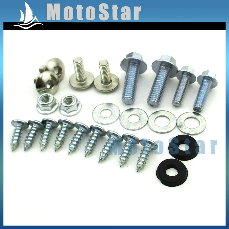 Пластиковые болты для крепления на байкерском резервуаре винтовая панель