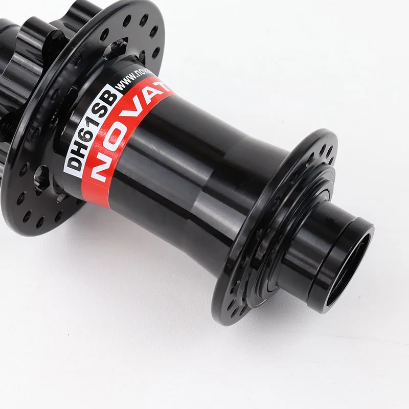 Тайвань Novatec DH61SB 32 36 H Mtb велосипед с дисковым тормозом ступица DH Thru ось горные ступицы для горного байка 2 подшипники черный, красный