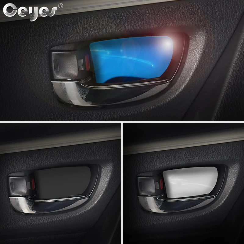 Ceyes Car Styling Auto Accessories Door Bowl Handle Cover Trim Interior Stickers Case For Toyota Corolla 2016 2017 2018 4pcs | Автомобили
