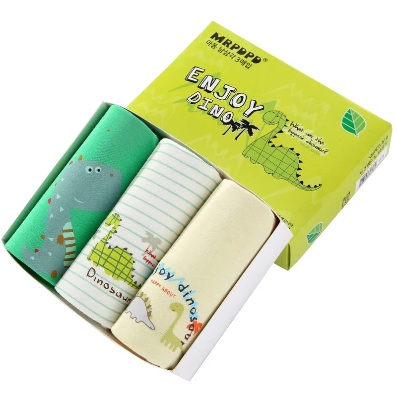Детское нижнее белье для мальчиков хлопковое От 3 до 8 лет цветные хлопковые трусы