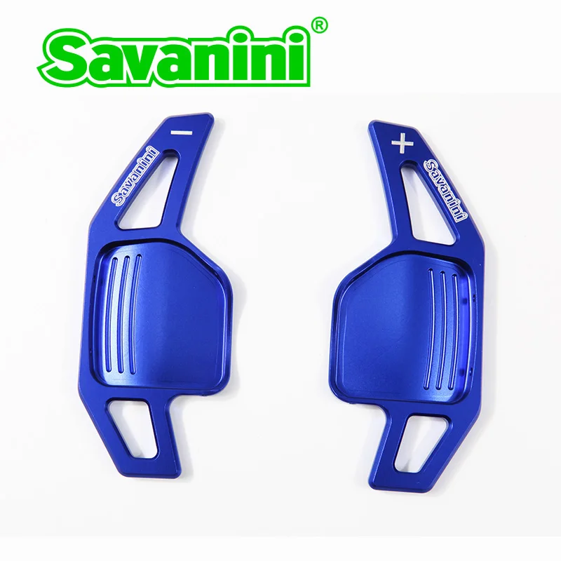 B type blue Savanini DSG руль Шестерни переключения передач Расширение для Audi A3/A4/A5/Q3/Q5/Электронный платёж(Телеграфный перевод)/S3/R8/A6 автомобильные аксессуары - Цвет: B type blue