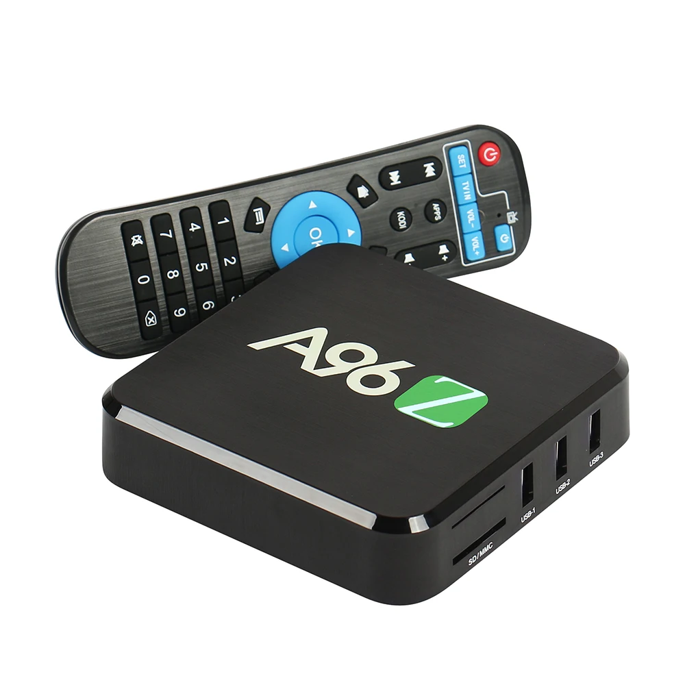 [Бесплатная клавиатура] a96z Android ТВ Box Amlogic s905x 4 ядра 6.0 2 ГБ/16 ГБ 2.0 WI-FI К 16.1 Потоковое