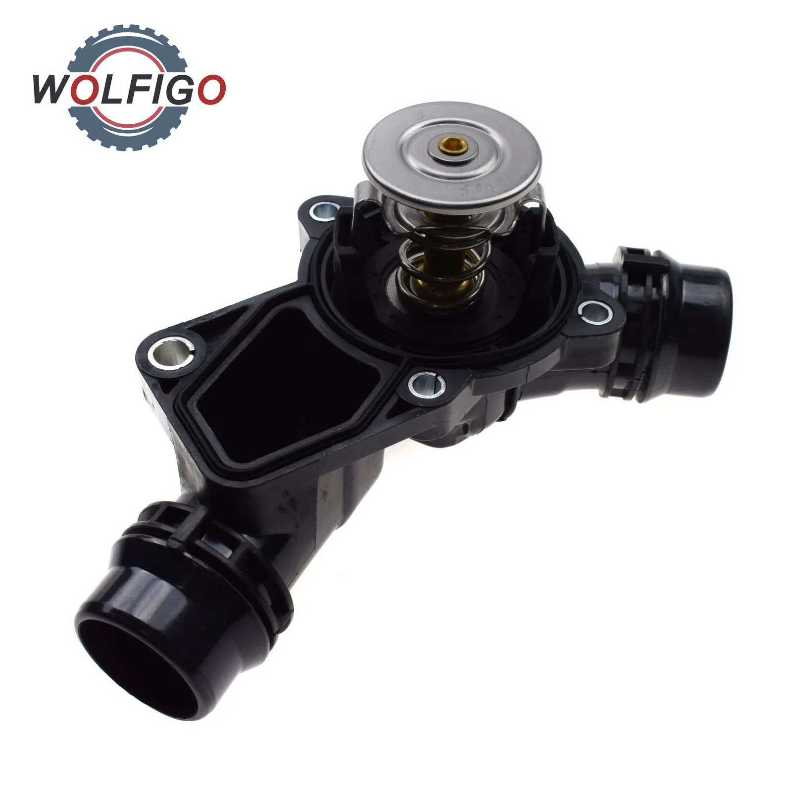 Корпус термостата WOLFIGO 11537509227 11531437040 для BMW E46 E39 X5 X3 Z3 Z4 325i 330i 525i 530i 328ci 330ci