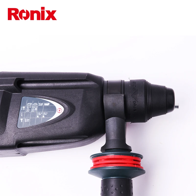 Ronix 26 мм Электроинструмент 850 Вт роторный молоток Проводная электрическая дрель Модель 2726