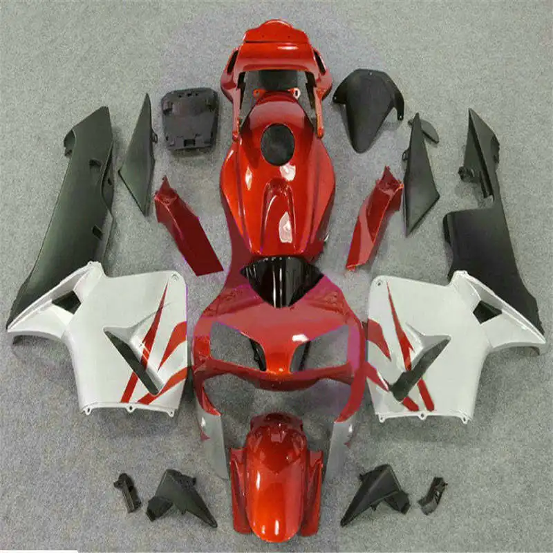 

Комплекты обтекателей для красного, белого, черного цвета CBR600RR 03 04 F5 CBR 600RR 03-04 CBR600 RR 2003 2004 Обтекатели для черного, белого, оранжевого od5