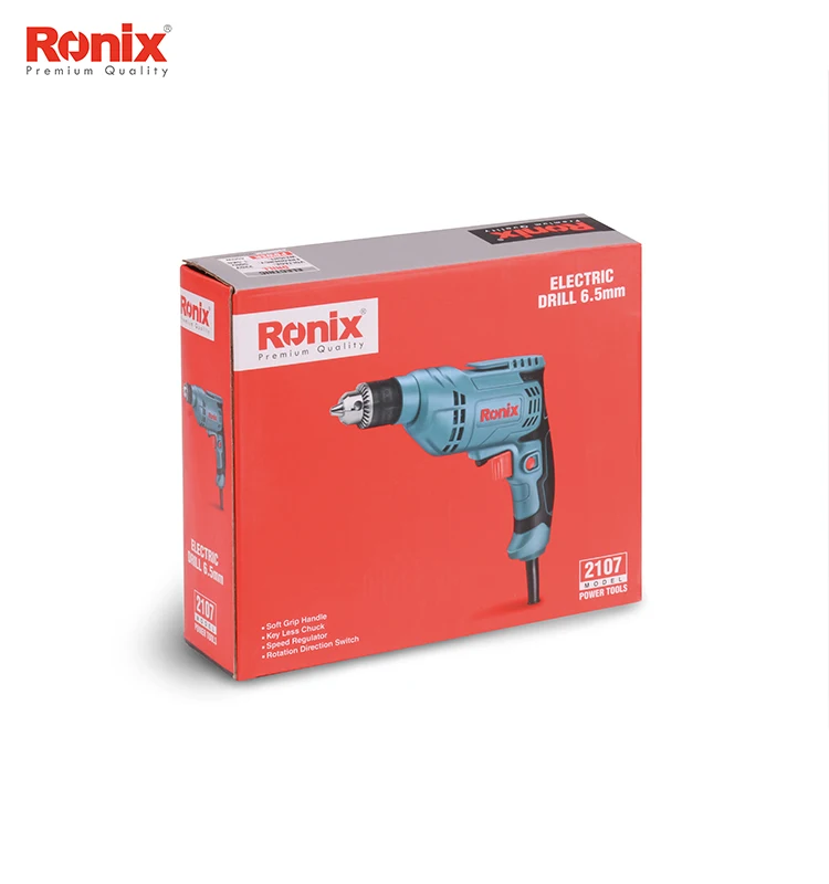 Ronix ferramientas Дрель Инструменты электрическая дрель 6 5 мм 400 Вт Модель