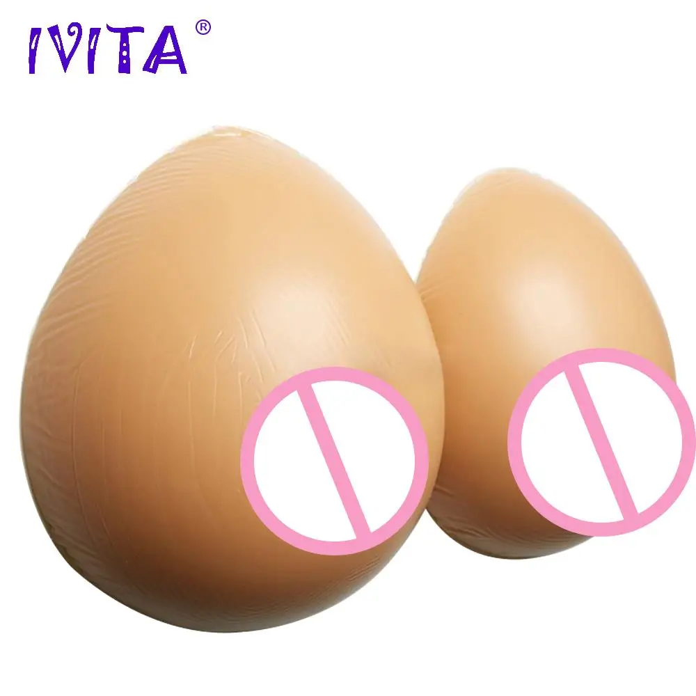 IVITA 3600 г искусственная силиконовая грудь для трансвеститов транссексуалов