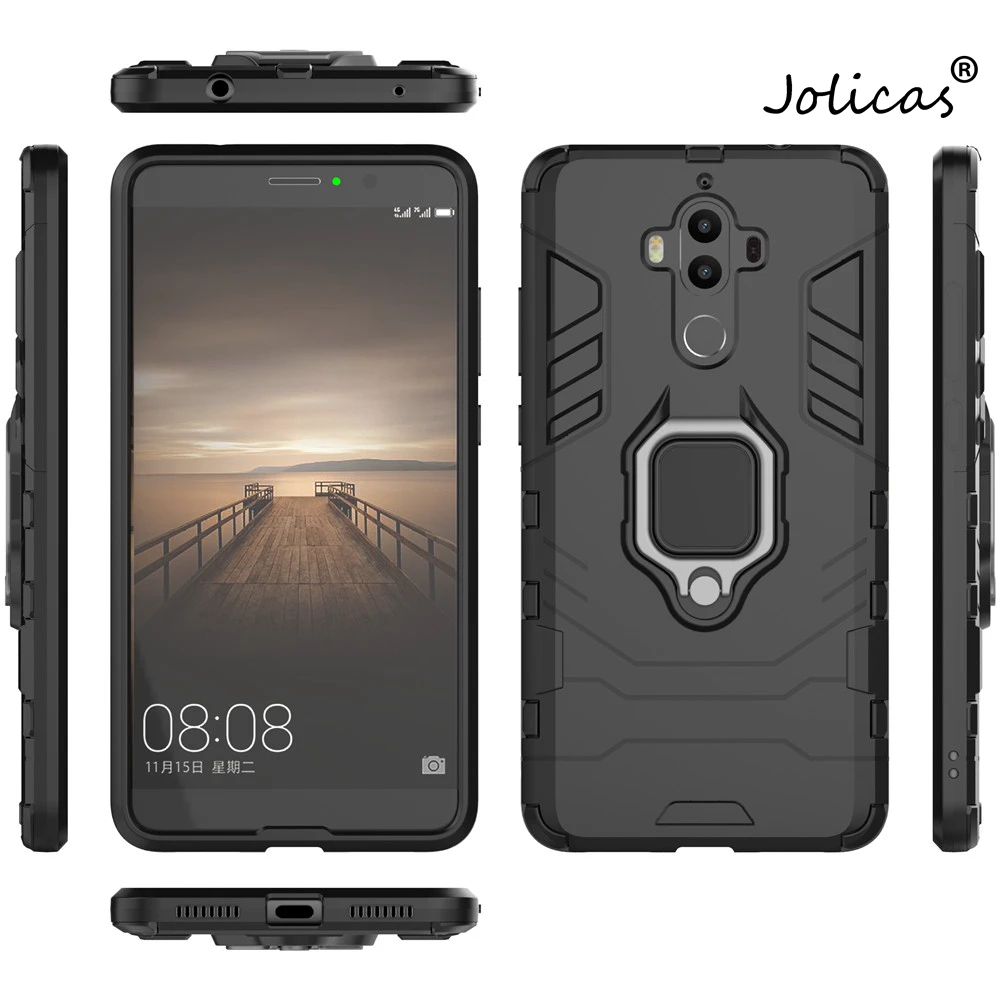 Чехол для Huawei Mate 9 силиконовый чехол из ТПУ и жесткого поликарбоната ультра
