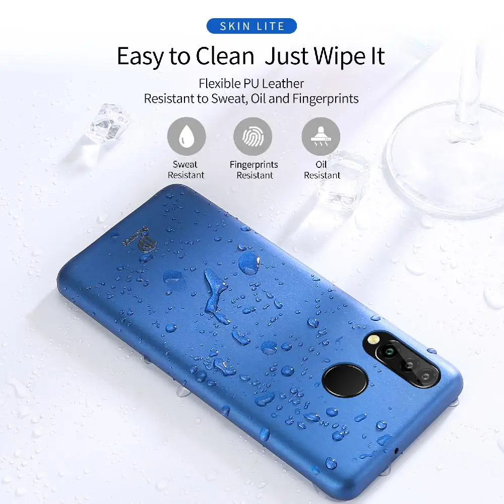 Чехол-накладка TWISTER.CK DUX DUCIS для HUAWEI P30 lite/nova 4E из искусственной кожи противоударный