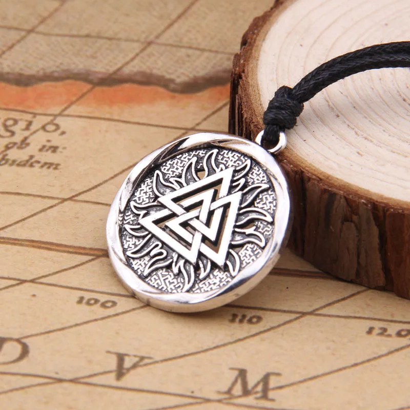 Амулет викинга кулон мужское ожерелье скандинавский один рун|men necklace|pendant