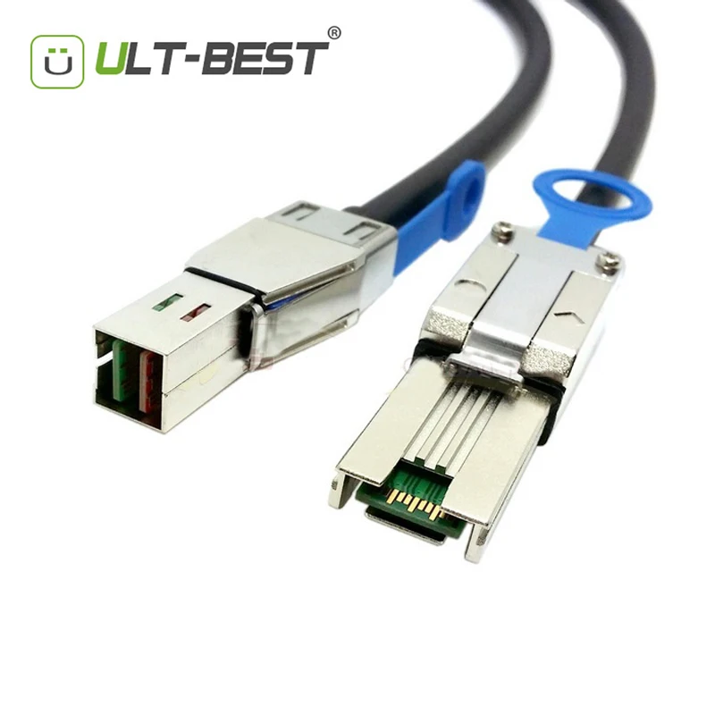 ULT BEST External HD Mini SAS SFF 8644 to 26pin 8088 cable 1M с кабелем ис|mini sas|mini sas hdmini |