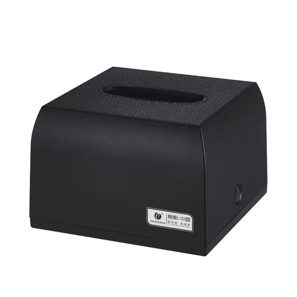 Туалетная бумага кожаная текстура квадратный чехол для салфеток лица органайзер