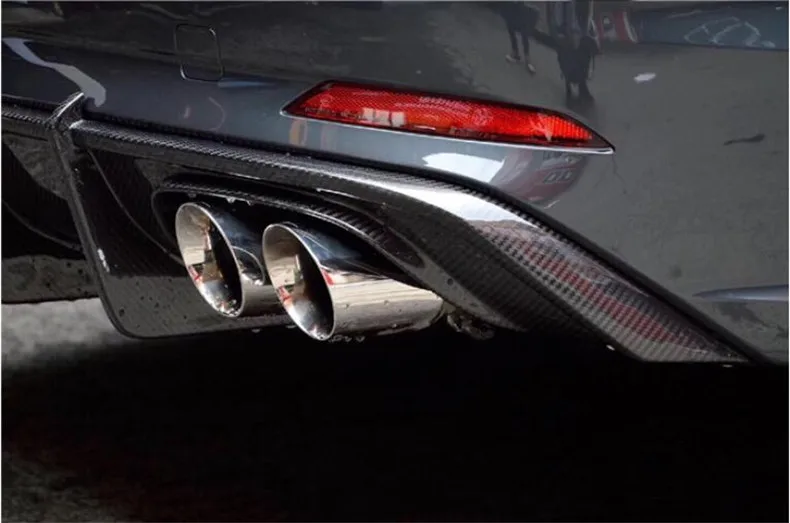 Задний спойлер из углеродного волокна для Audi A5 S5 Sportback высококачественный диффузор заднего бампера авто аксессуары