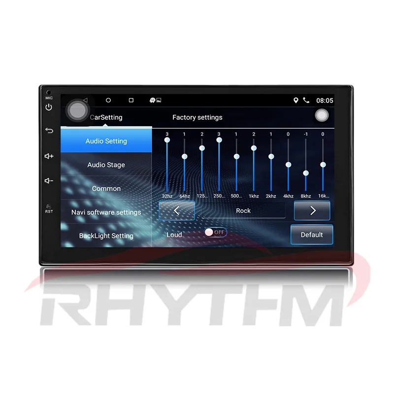 2019 Универсальный ISO 7 &quotAndroid 1 автомобильный dab радио 1080 P gps аудио 2DIN Стерео
